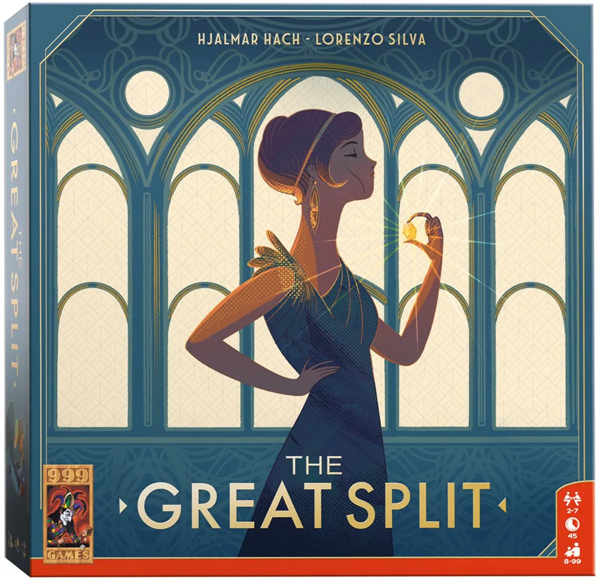 999 Games The Great Split Bordspel - 2-7 Spelers