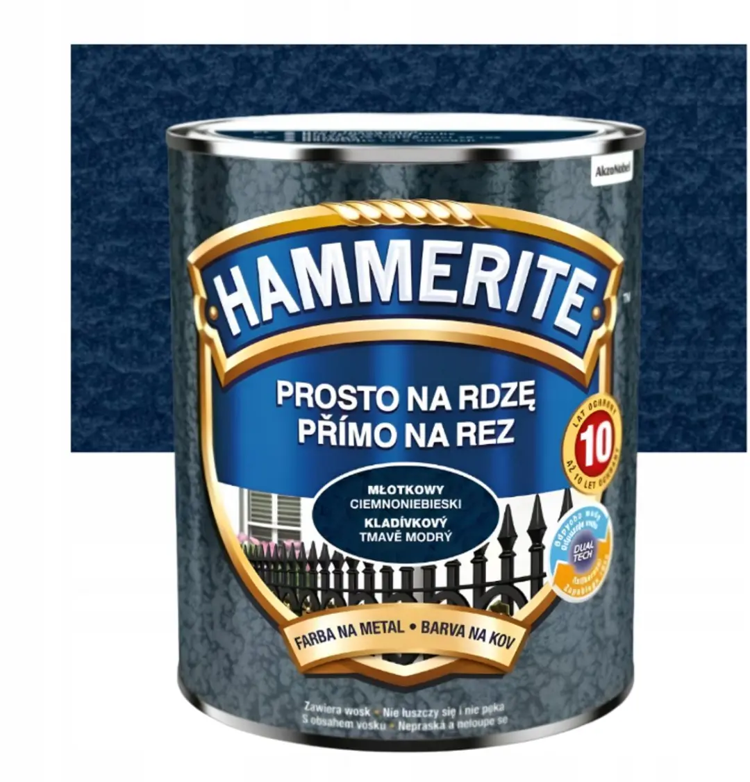 Hammerite Direct op Roest Hamer 0,7L