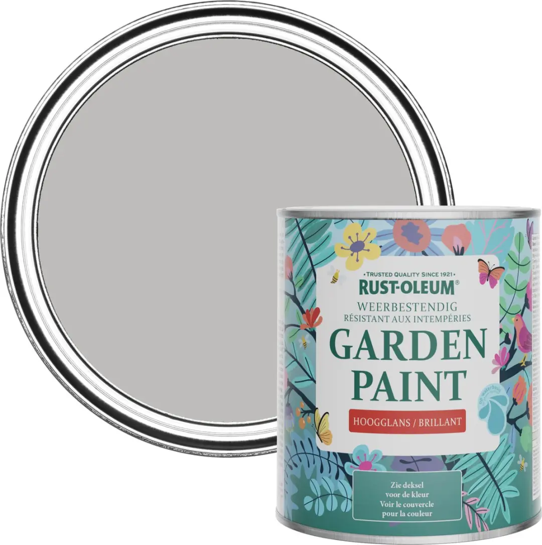 Rust-Oleum Tuinverf Hoogglans Flint 750ml
