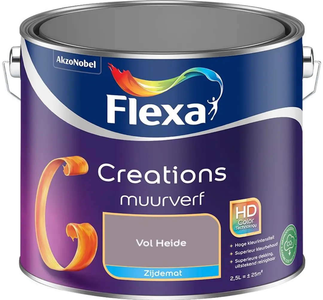 Flexa Creations Muurverf Zijdemat Vol Heide 2,5L