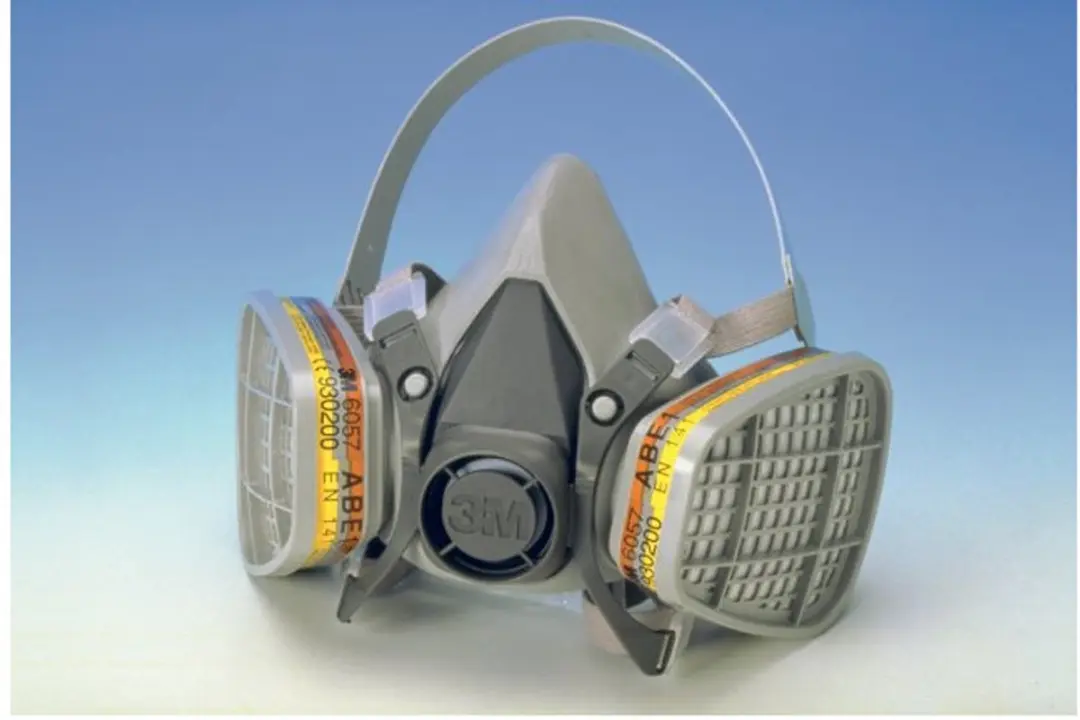 3M 6300 Halfgelaatsmasker L - Grijs - afbeelding 6 van 6