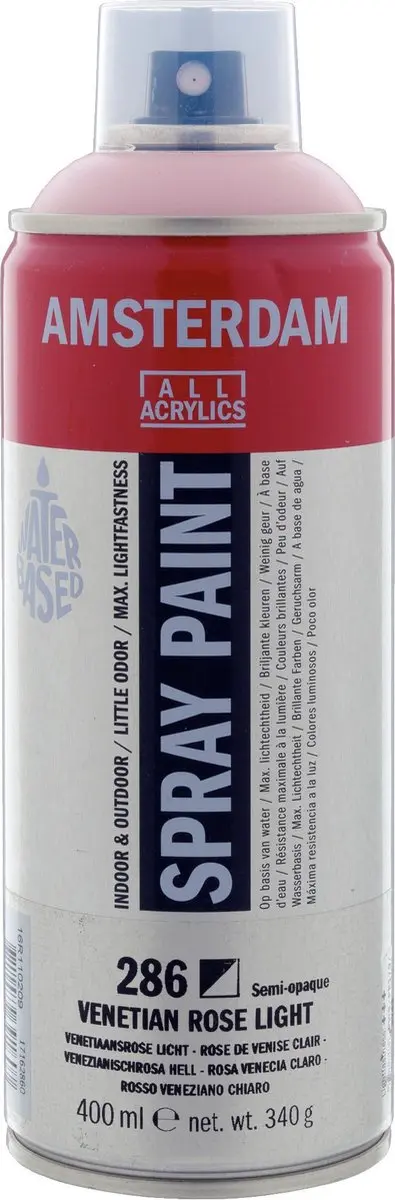 Amsterdam Spuitbusverf #286 Venetiaansroze 400ml