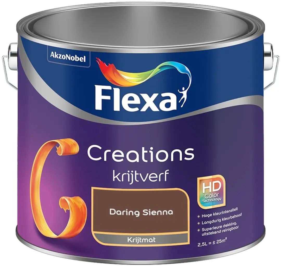 Flexa Creations Muurverf Daring Sienna 2,5L