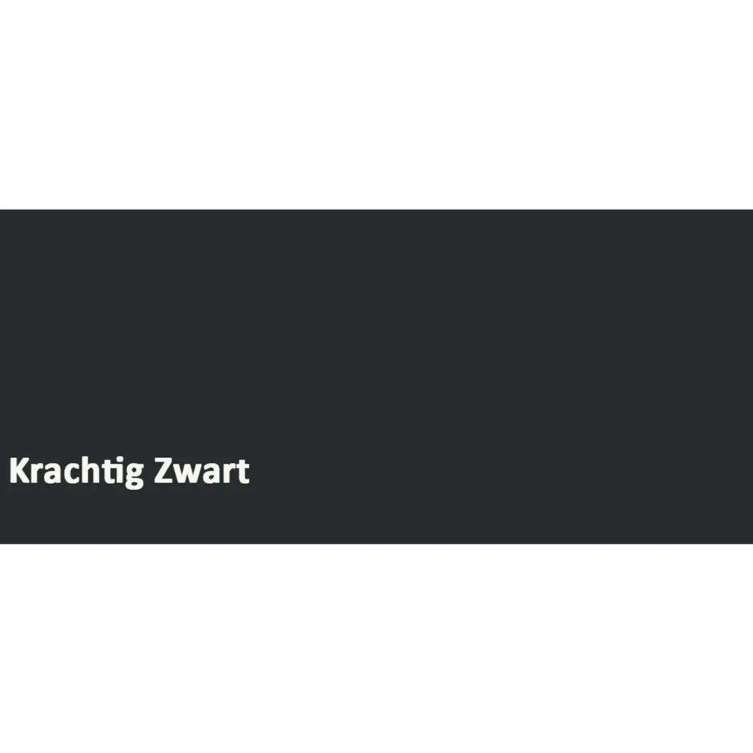 Koopmans Acryl Super Satin Muurverf 10L - Krachtig Zwart