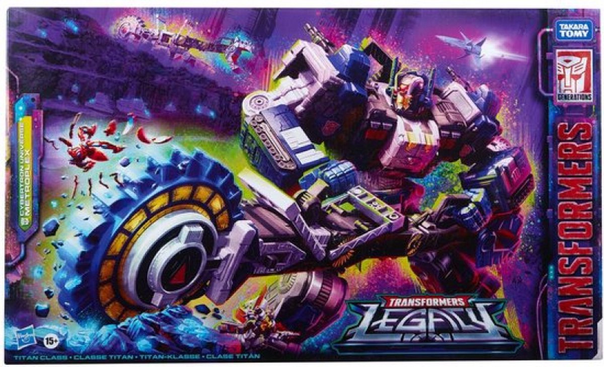 Hasbro Transformers Actiefiguur Metroplex 56 cm Generations Legacy Titan Class Cybertron Universe Multicolours