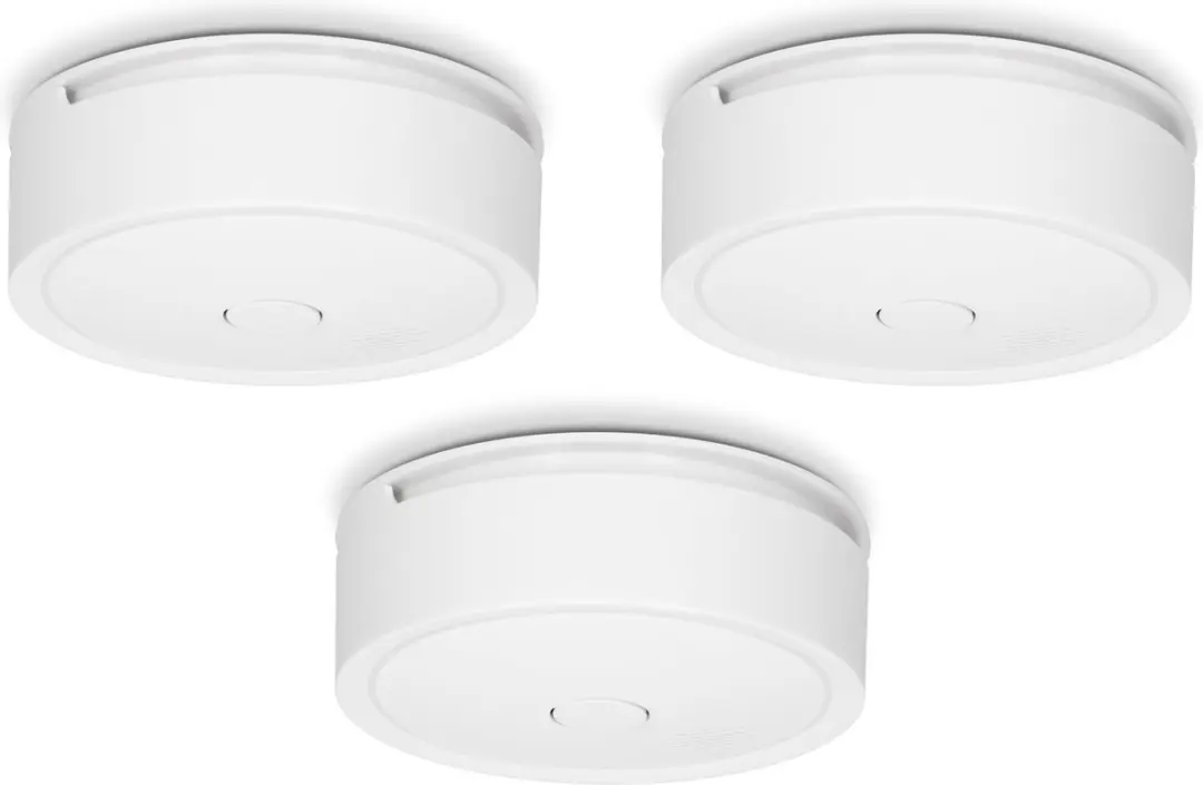 Alecto SA61 3x Draadloze Rookmelders - 10 Jaar Batterij - Wit