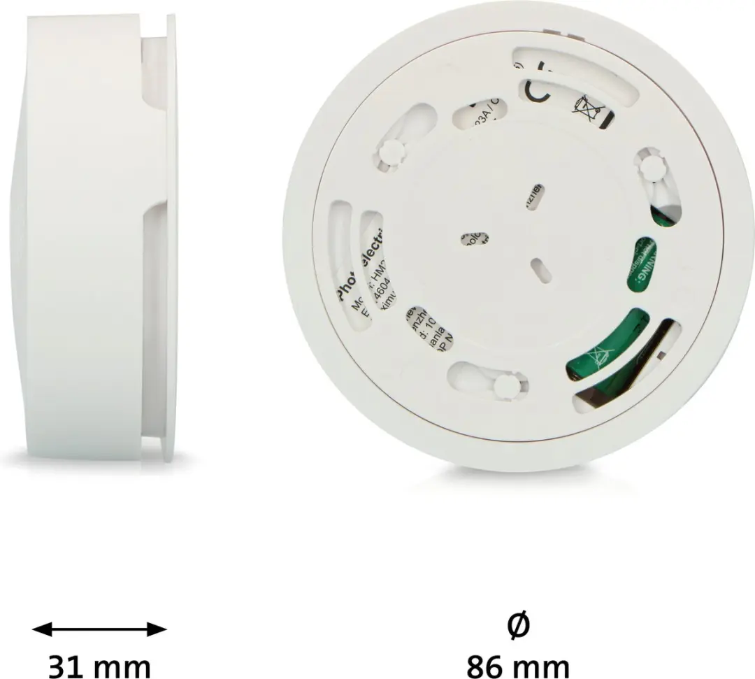 Alecto SA61 3x Draadloze Rookmelders - 10 Jaar Batterij - Wit