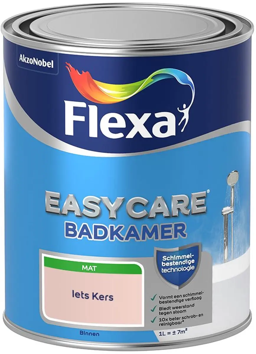 Flexa Easycare Badkamer Iets Kers Mengverf 1L
