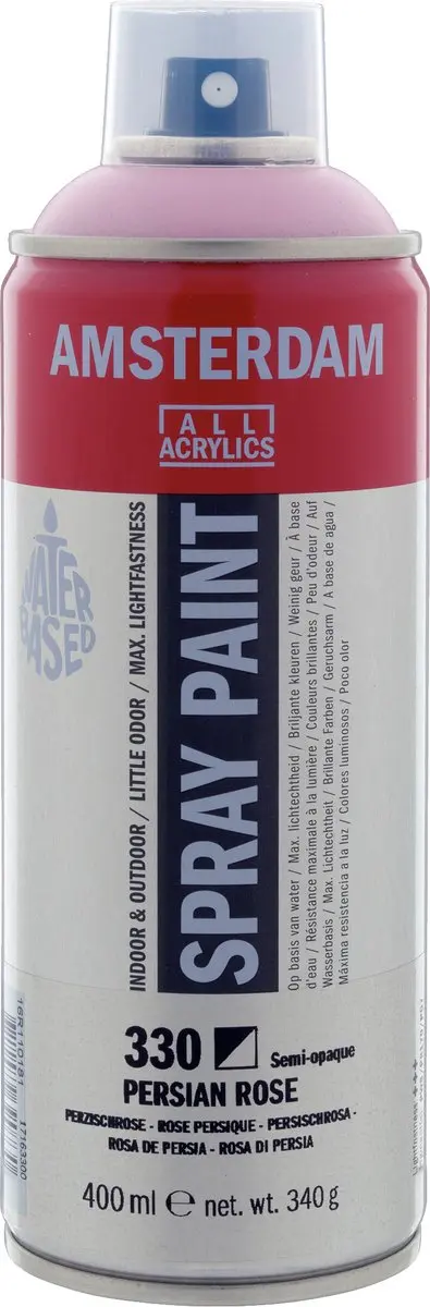 Amsterdam Spuitbusverf #330 Perzischrose 400ml