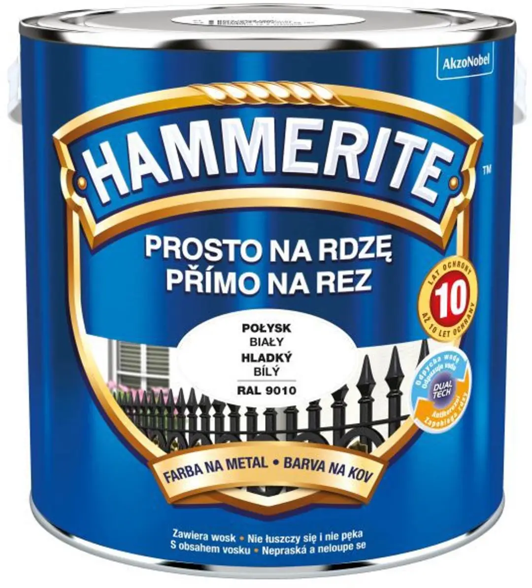Hammerite Direct Roest Glad 2,5L