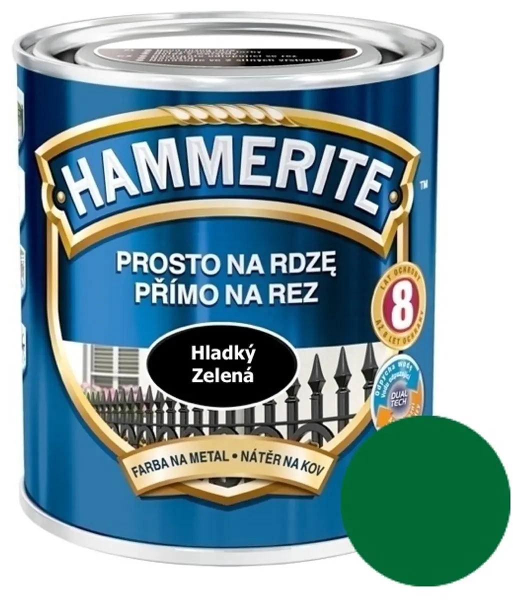 Hammerite Direct Roest Glad 2,5L - Wit