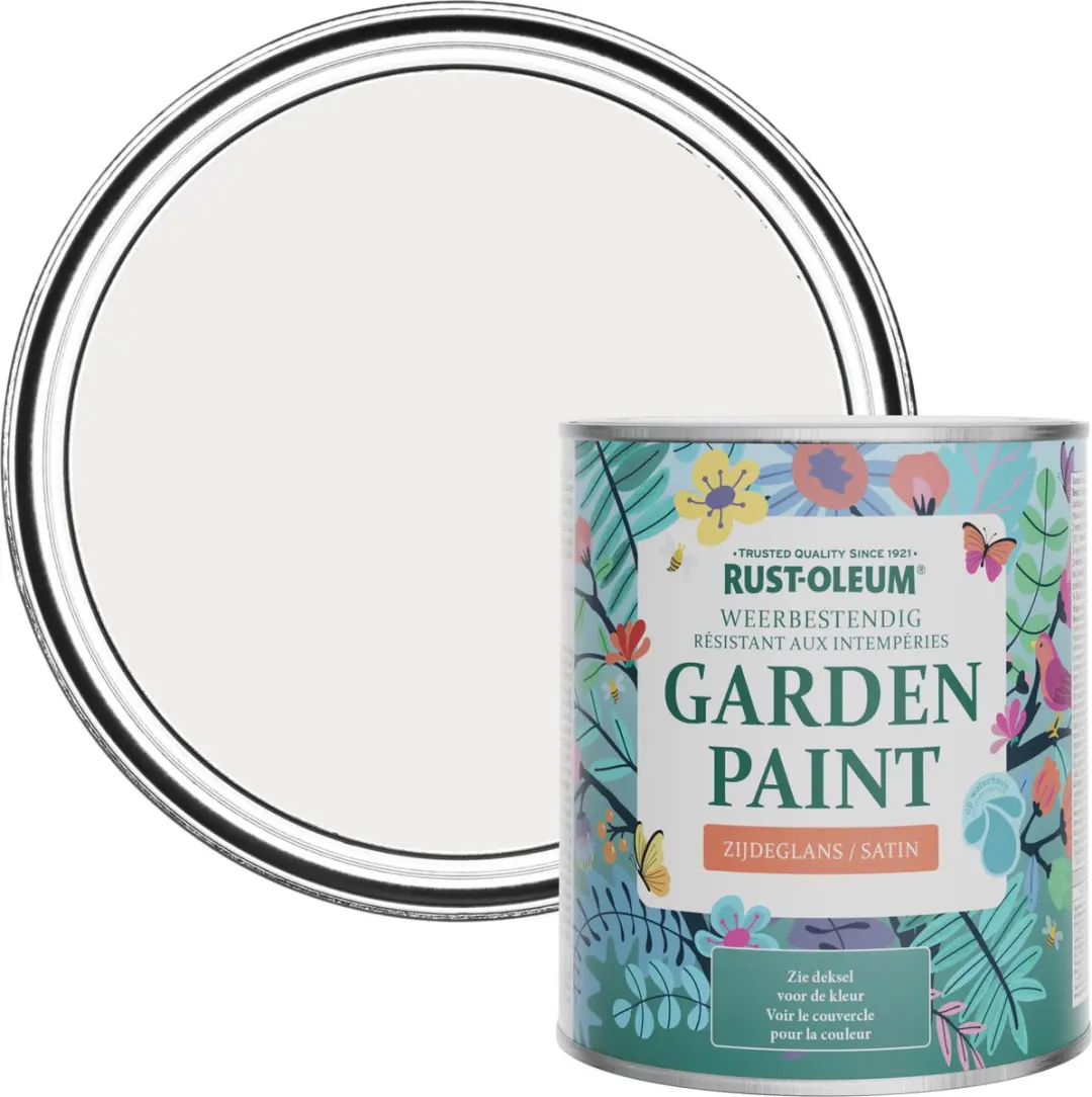 Rust-Oleum Fleur Zijdeglans Tuinverf 750ml