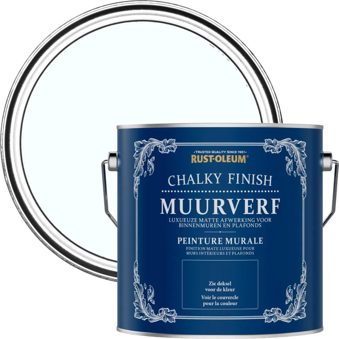 Rust-Oleum Ijskap Chalky Finish Muurverf 2,5L