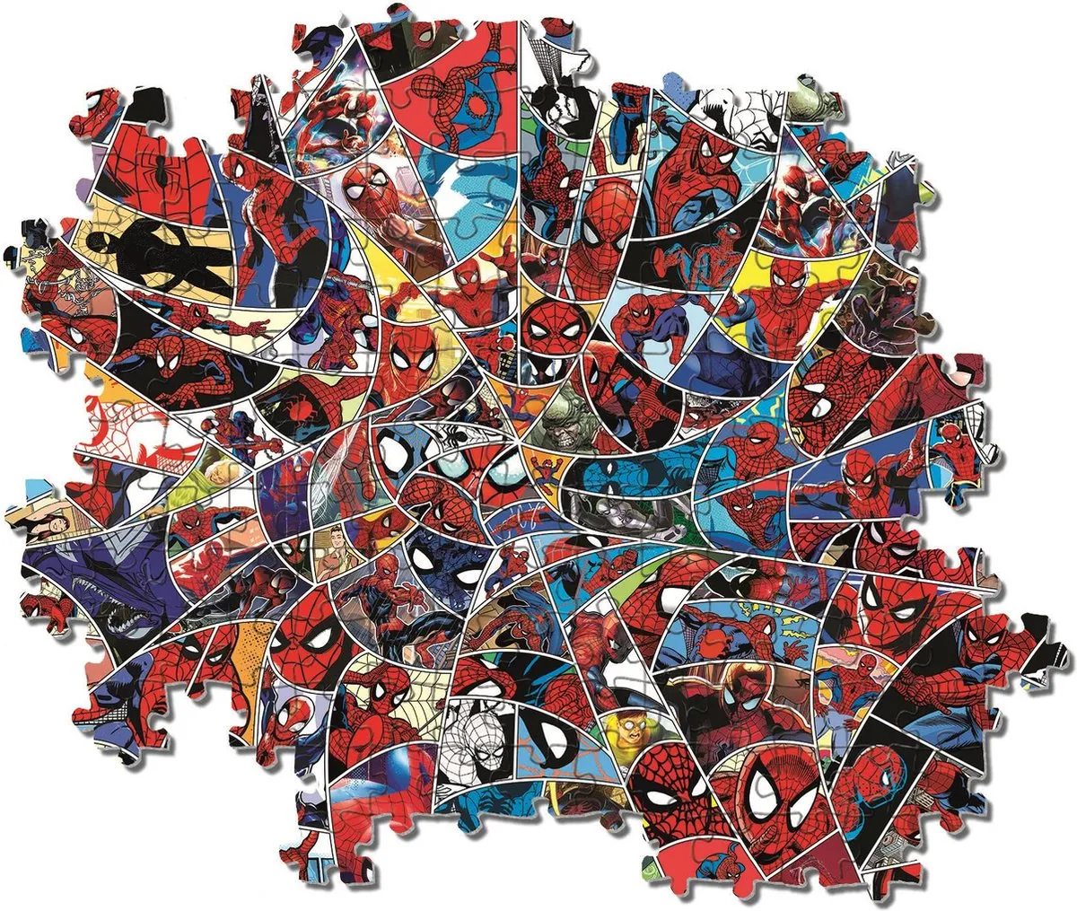 Clementoni Marvel Spiderman Puzzel 1000 Stuks - Multikleur