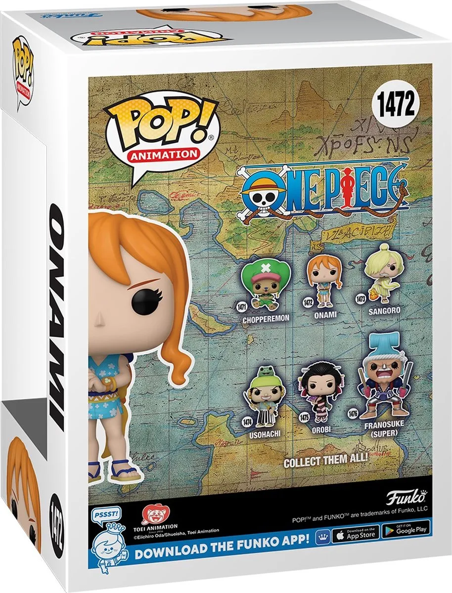Funko Pop! One Piece Onami - 1472 - 9,5 cm - Multi