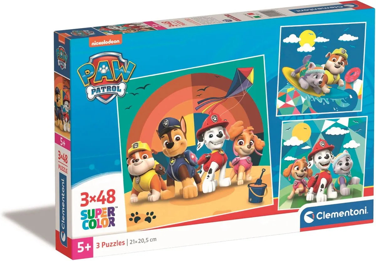 Clementoni Paw Patrol Puzzel 348 Stuks - Multicolor