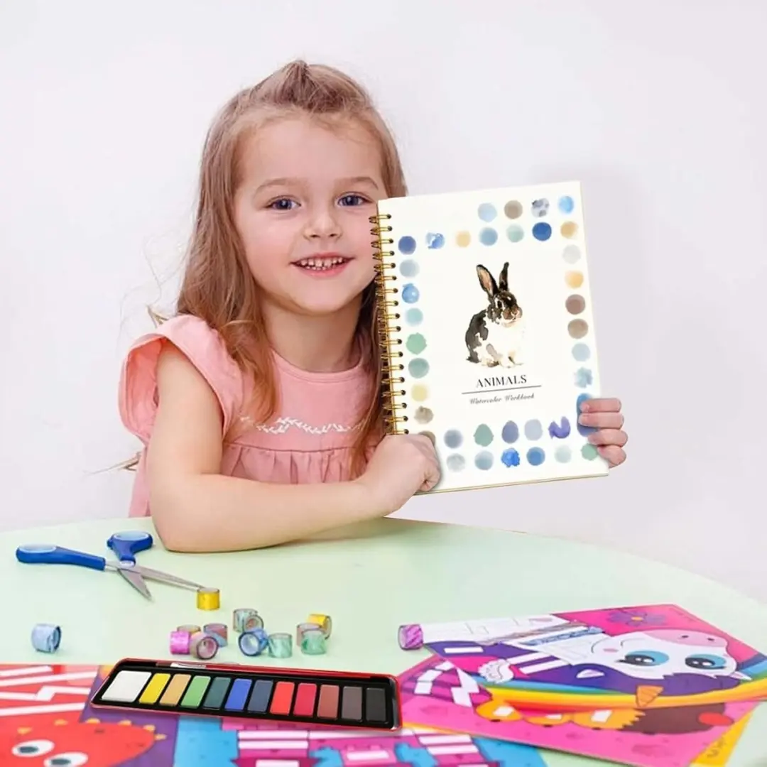 ECTEATOY Aquarel Werkboek Beginners Schilderset - 1 Stuk