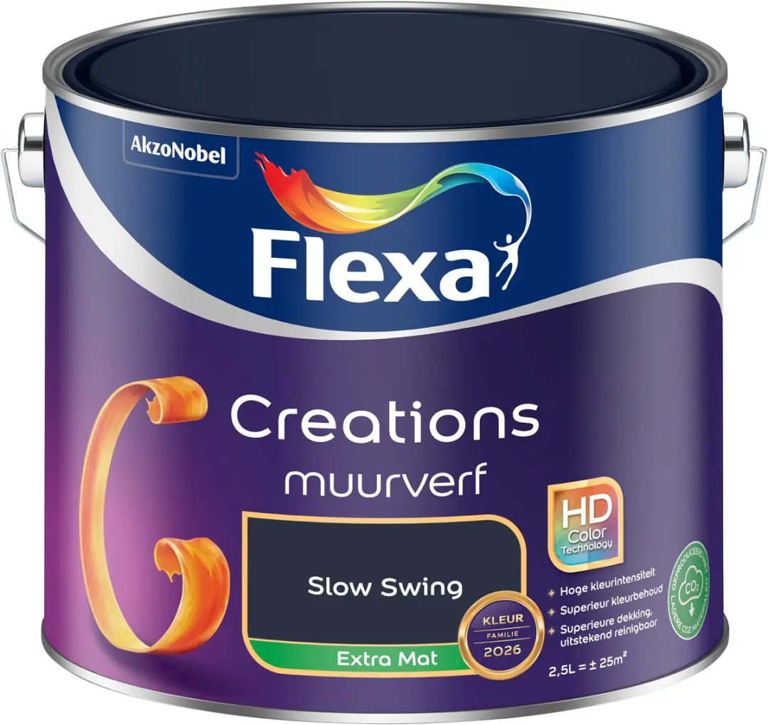 Flexa Creations Muurverf Extra Mat Slow Swing 2,5L