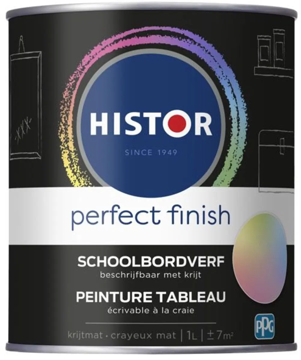 Histor Perfect Effects Schoolbordenverf 1L - Groen