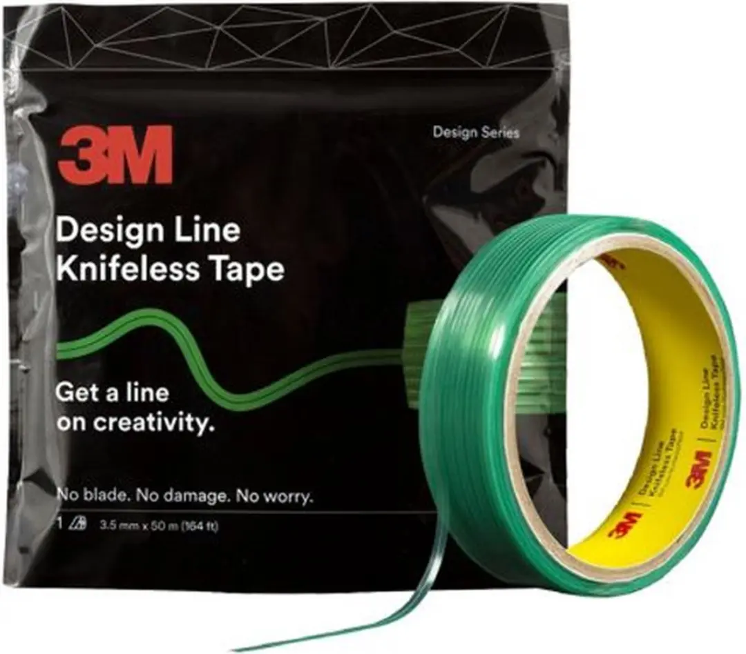 3M Knifeless Tape Design Line X-WRAP Groen