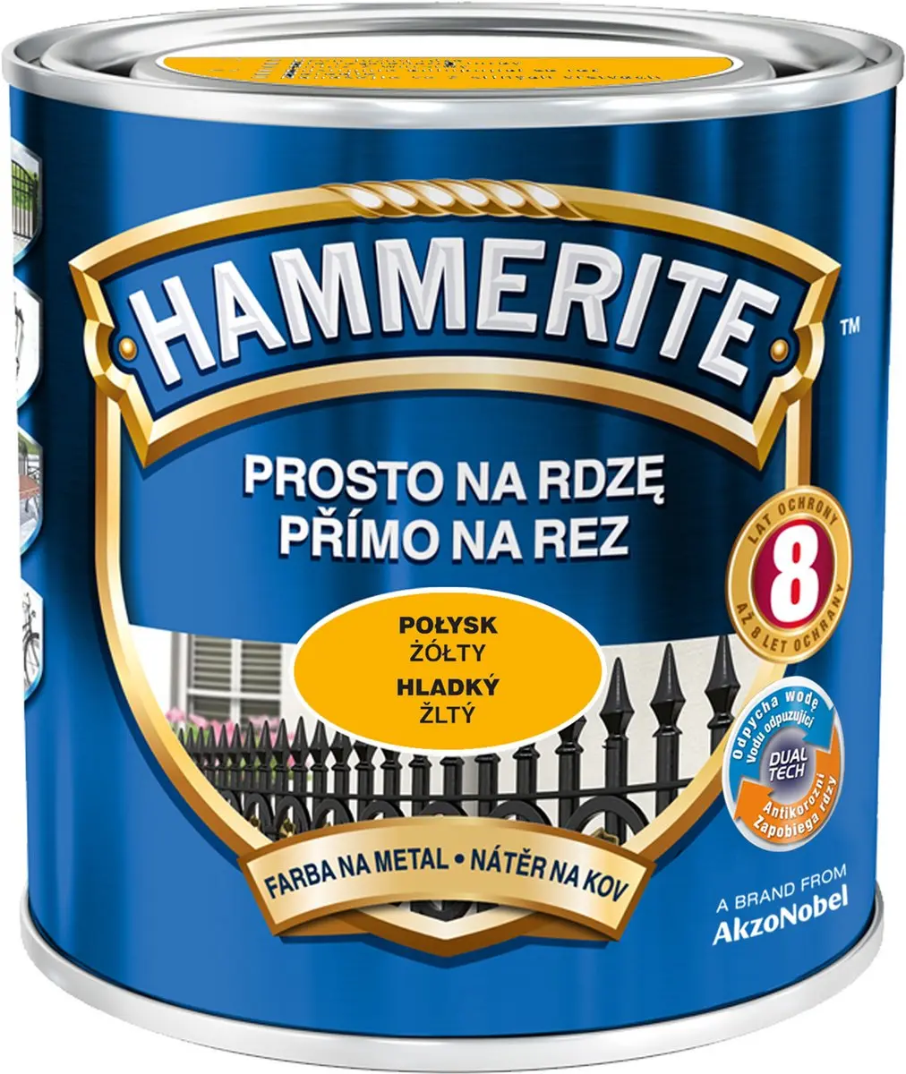 Hammerite Direct Roest Glad 0,7L