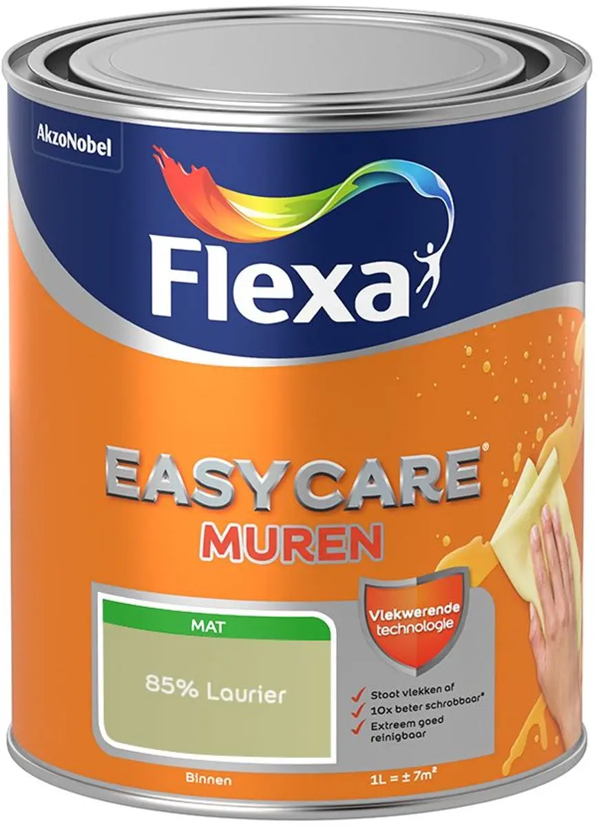 Flexa Easycare Murenverf 85% Laurier - 1L