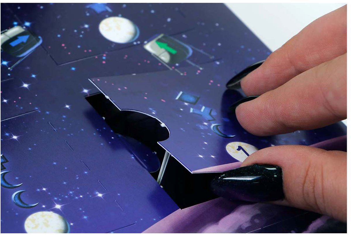 999 Games adventskalender puzzelspel Exit Intergalactische Race escape.