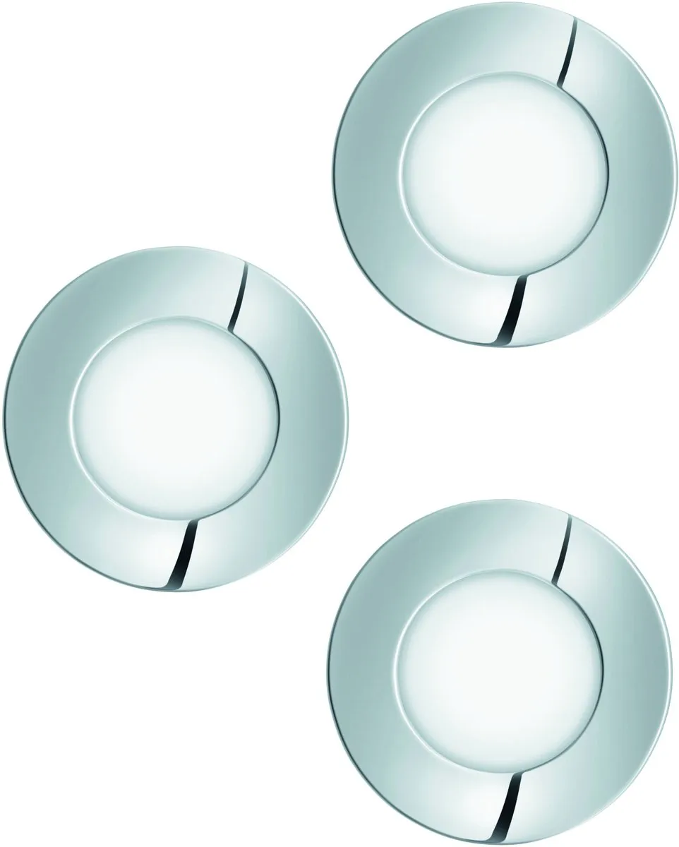 Eglo Fueva 1 Inbouwspot 3x8.5cm - Chroom