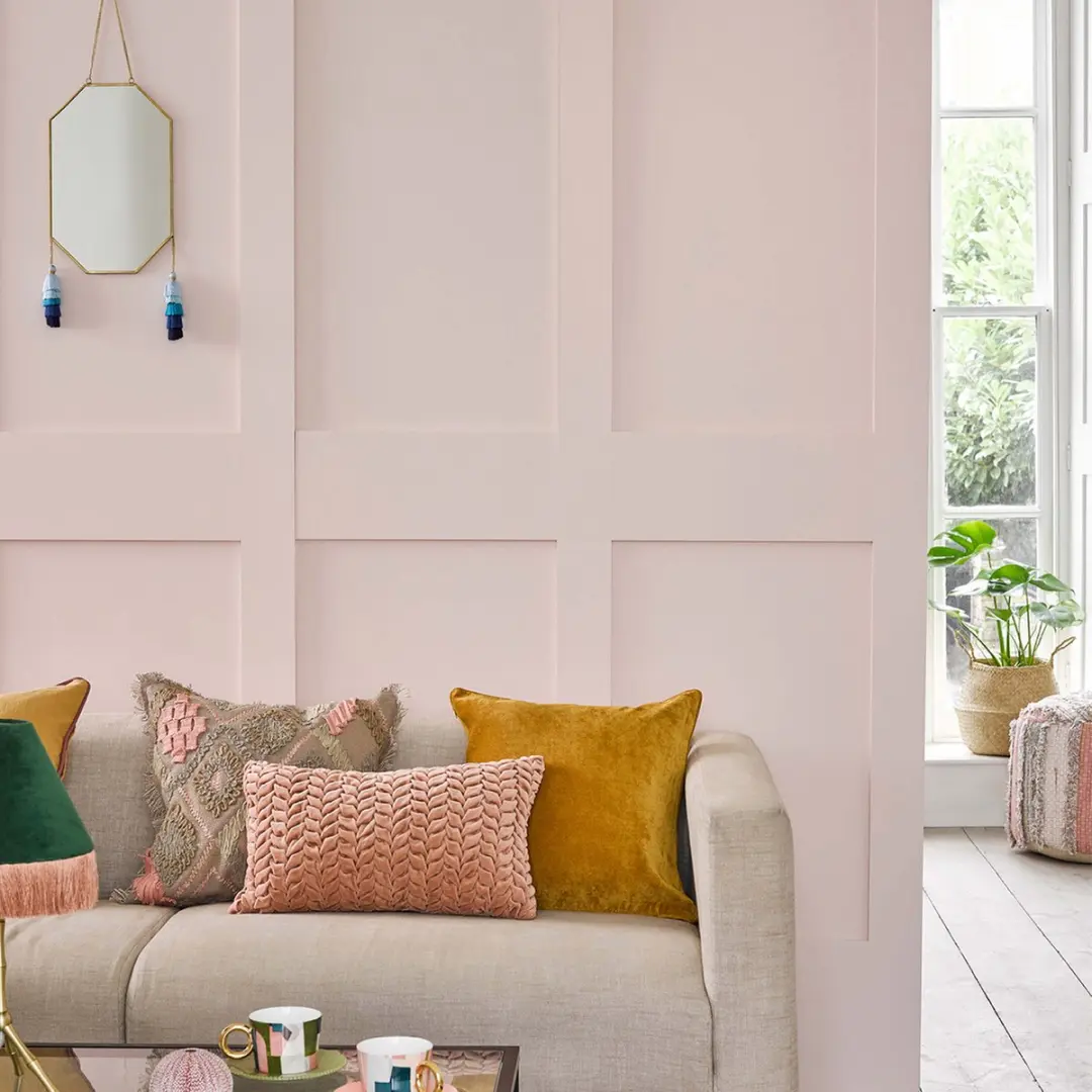 Rust-Oleum Elbow Beach Chalky Finish Muurverf 2,5L - Roze