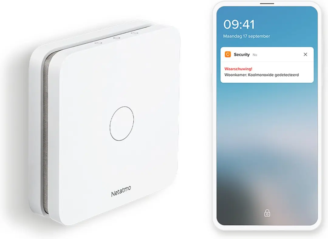 Netatmo Slimme Koolstofmonoxidemelder