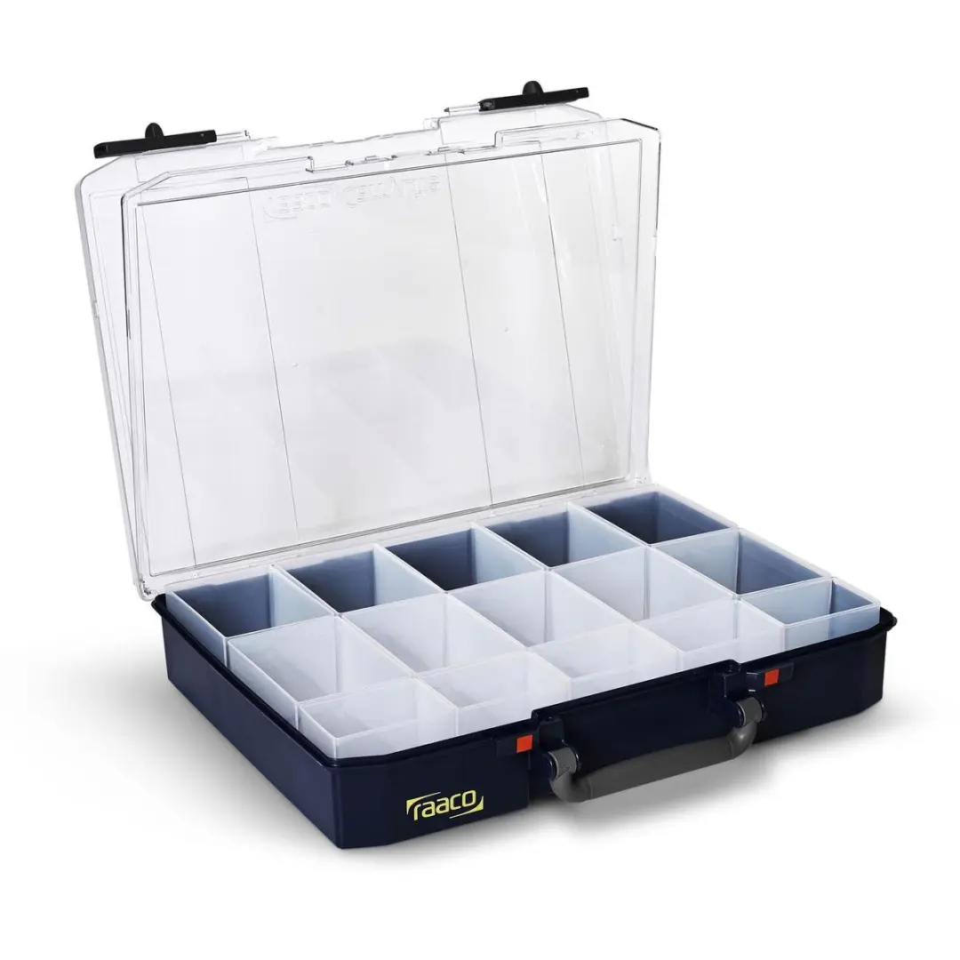 Raaco CarryLite 80 Sorteerdoos - 50 Vakken - Donkerblauw
