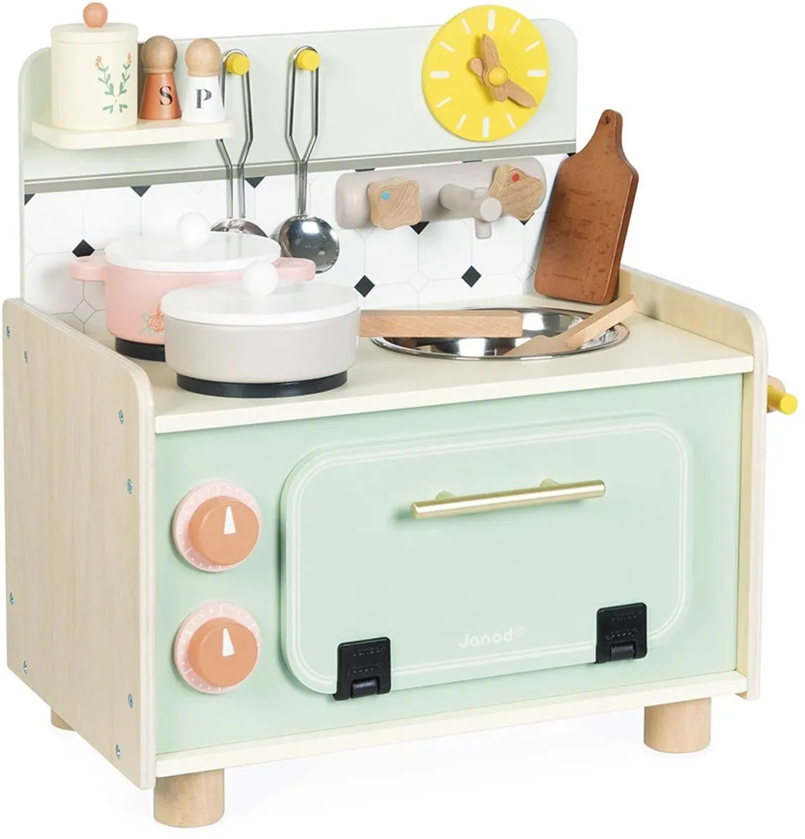 Janod Shiny Grandma Kleine Houten Speelkeuken