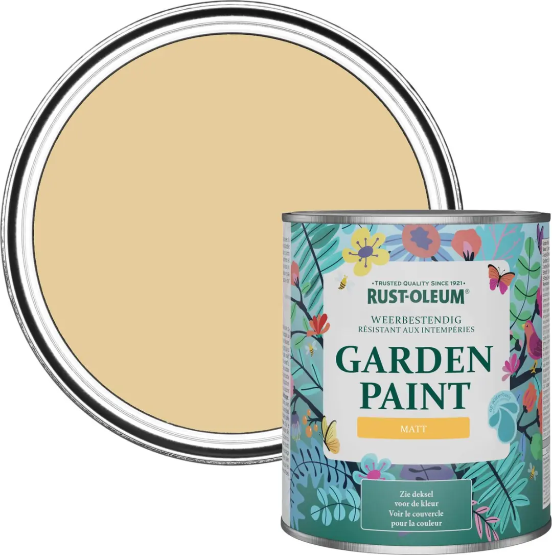 Rust-Oleum Tuinverf Matt Zandstorm 750ml
