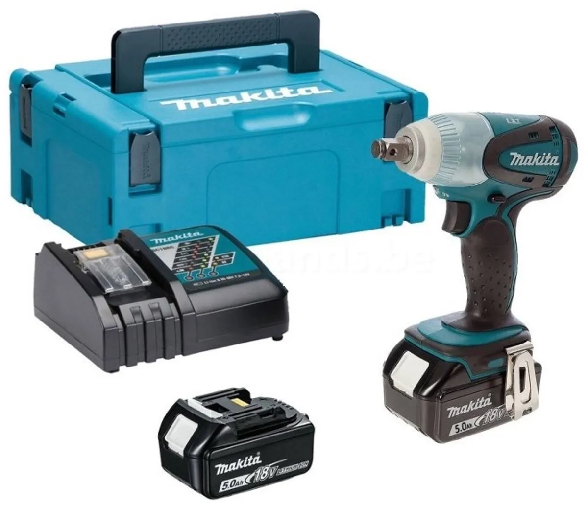 Makita DTW251RTJ Slagmoersleutel - 230Nm - 2x 5.0Ah