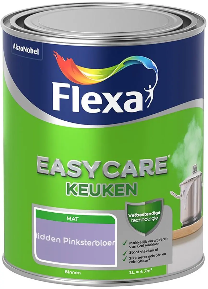 Flexa Easycare Keukenverf Midden Pinksterbloem 1L
