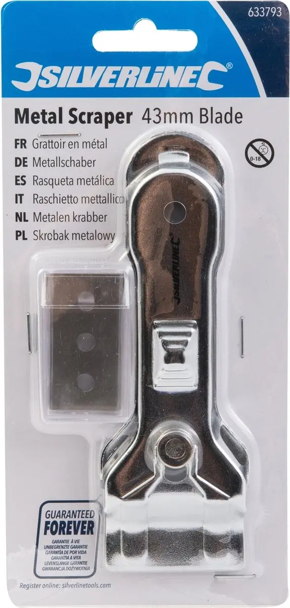 Silverline Metalen Krabber 43mm - 11 Stuks