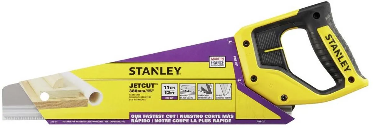Stanley Handzaag JetCut HP Fine 380mm 11T/inch