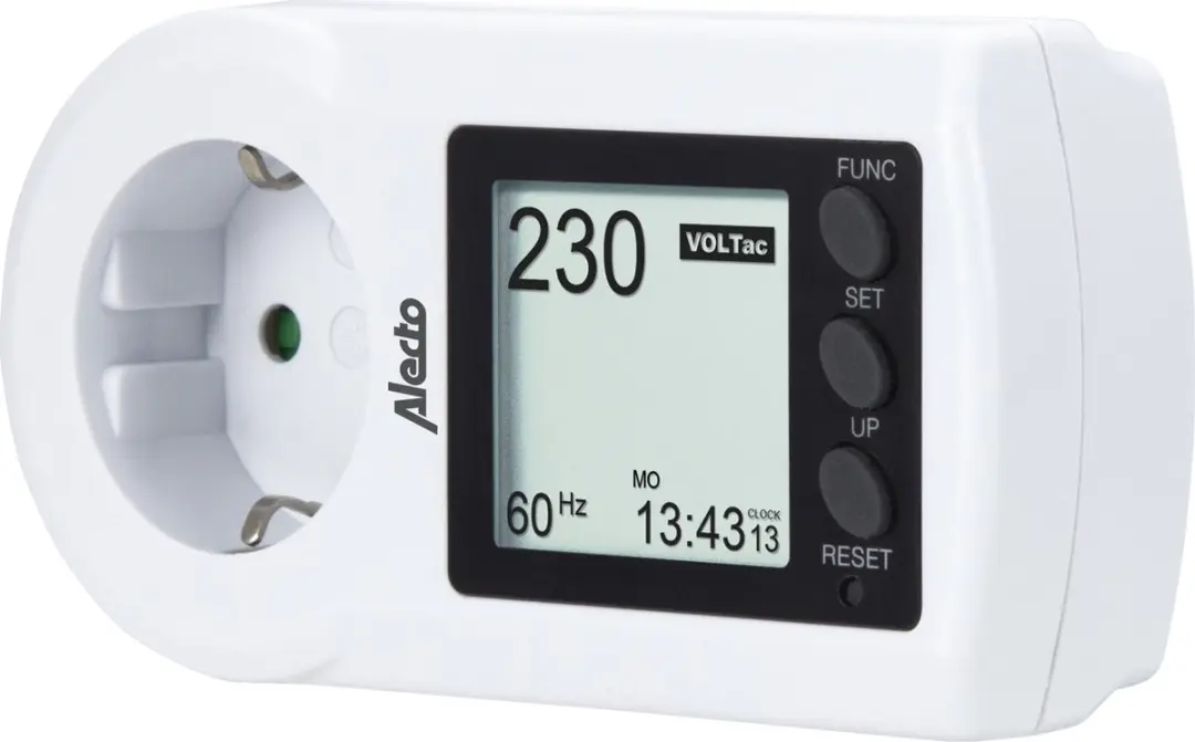 Alecto EM-17 Energiemeter - A003597 - Stroomkostenmeter - Wit