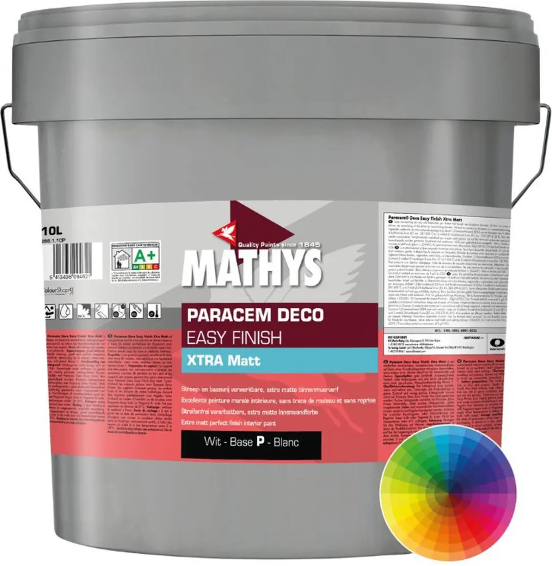 Mathys Paracem Deco Easy Finish Xtra Matt 1L