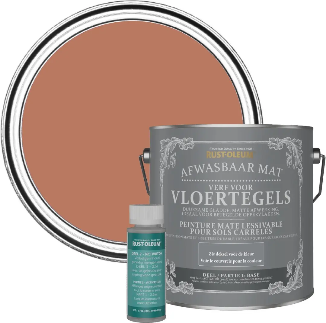 Rust-Oleum Vloertegelverf Mat 2,5L