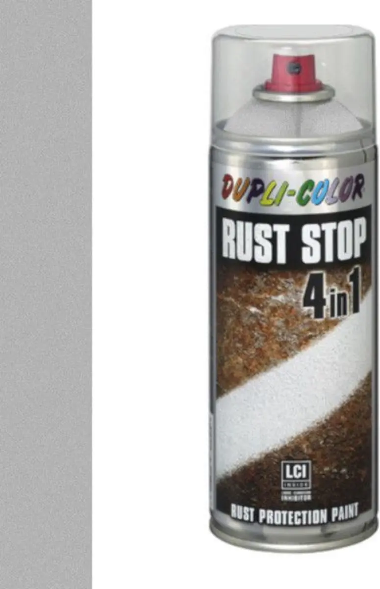 Motip Dupli-Color Rust Stop IJzerglimmer Spuitbus 400ml - Zilver