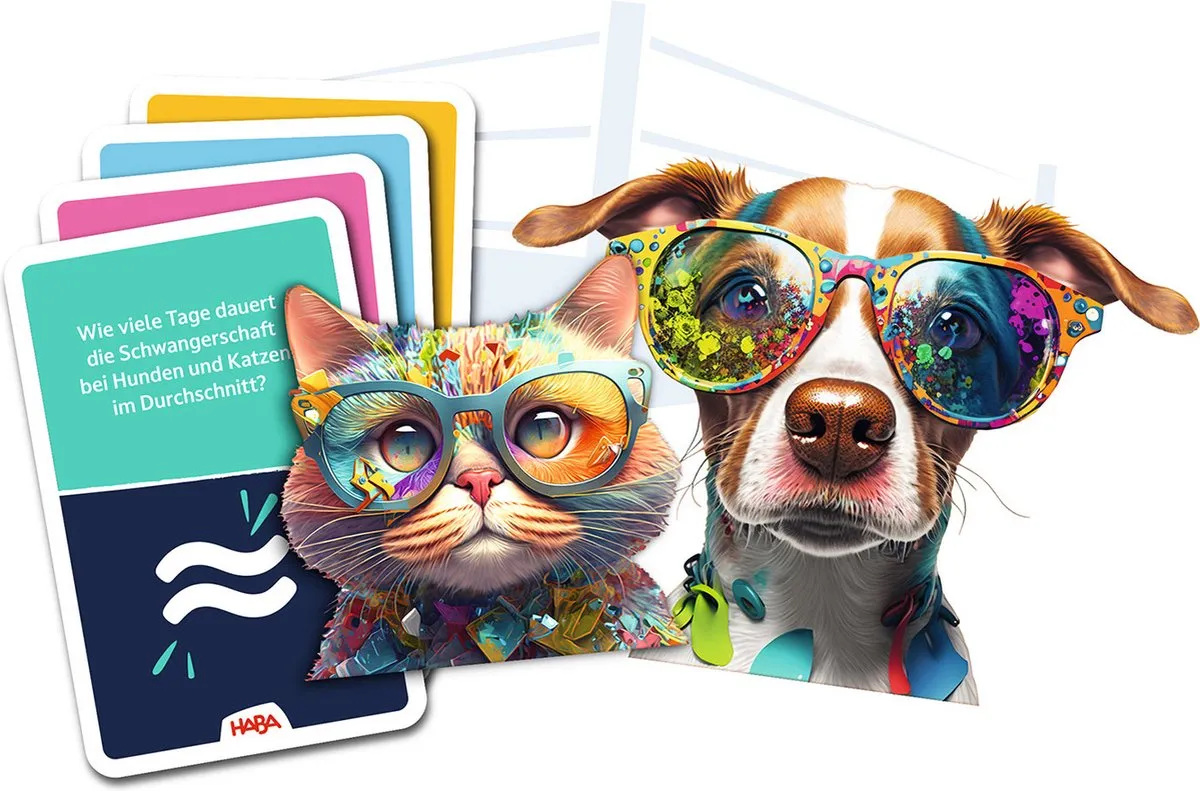 Haba Team Quiz Challenge Katten vs Honden 2010894003