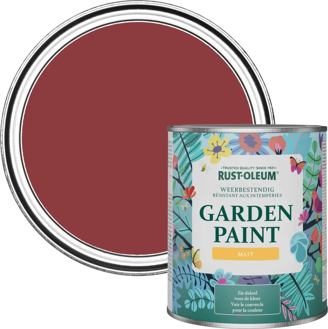 Rust-Oleum Imperium Rood Tuinverf Matt 750ml