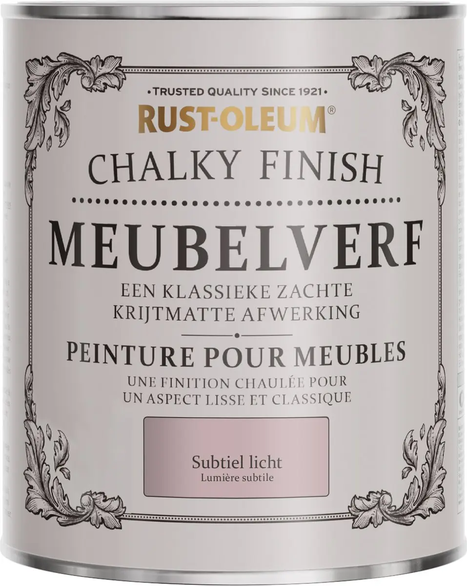 Rust-Oleum Roze Chalky Finish Meubelverf 750ml