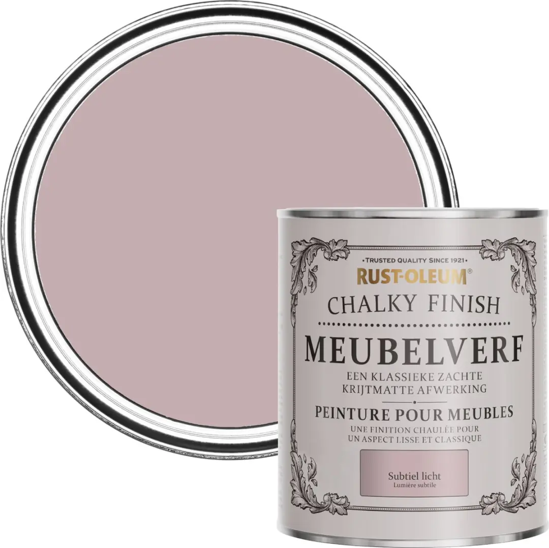 Rust-Oleum Roze Chalky Finish Meubelverf 750ml