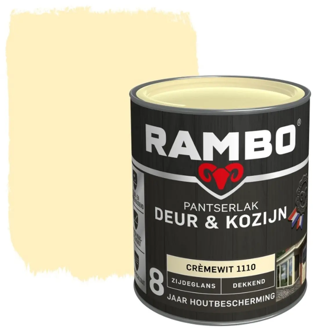 Rambo Pantserlak Deur en Kozijn 1.5L