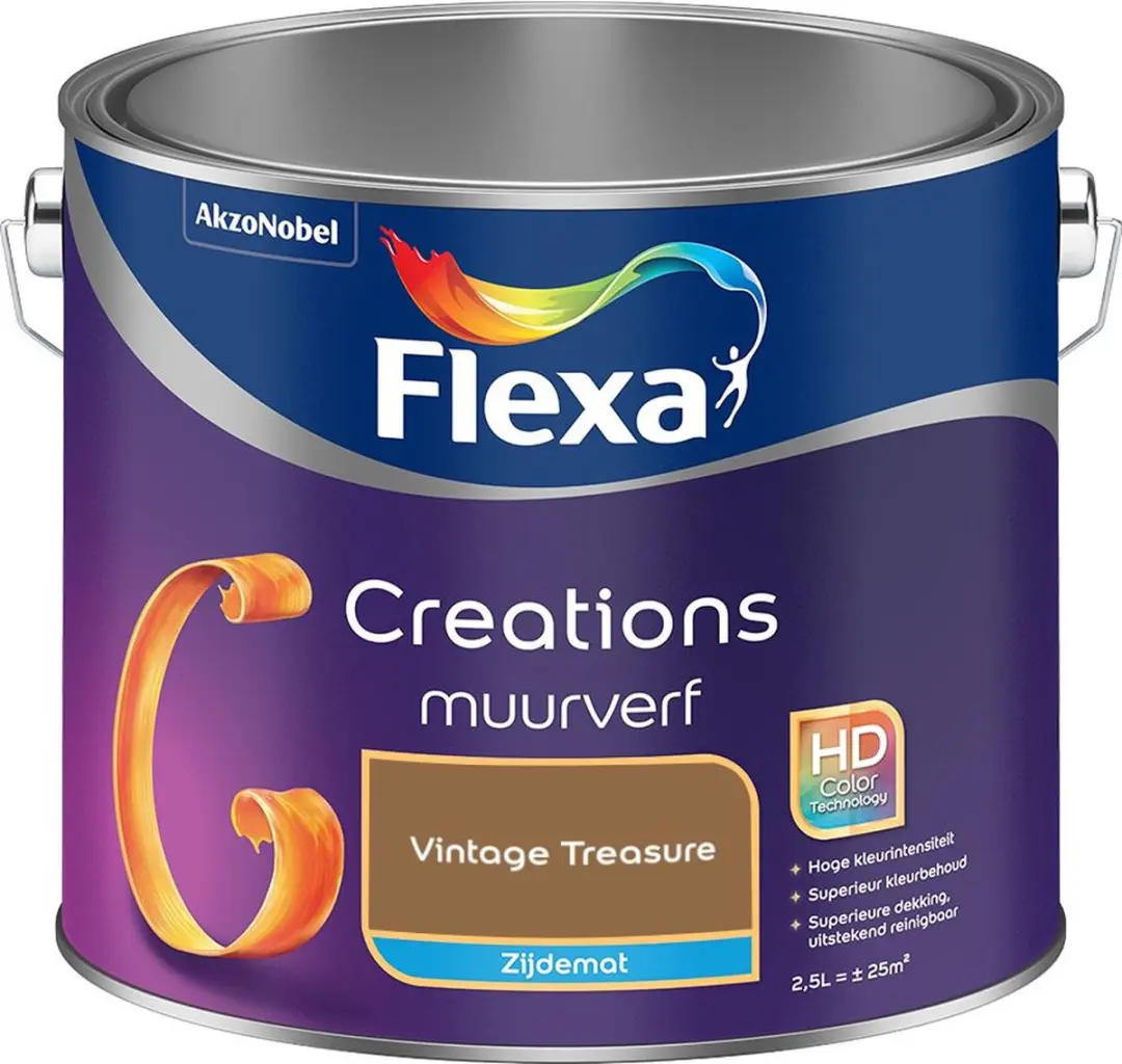 Flexa Creations Muurverf Zijdemat Vintage Treasure 2,5L