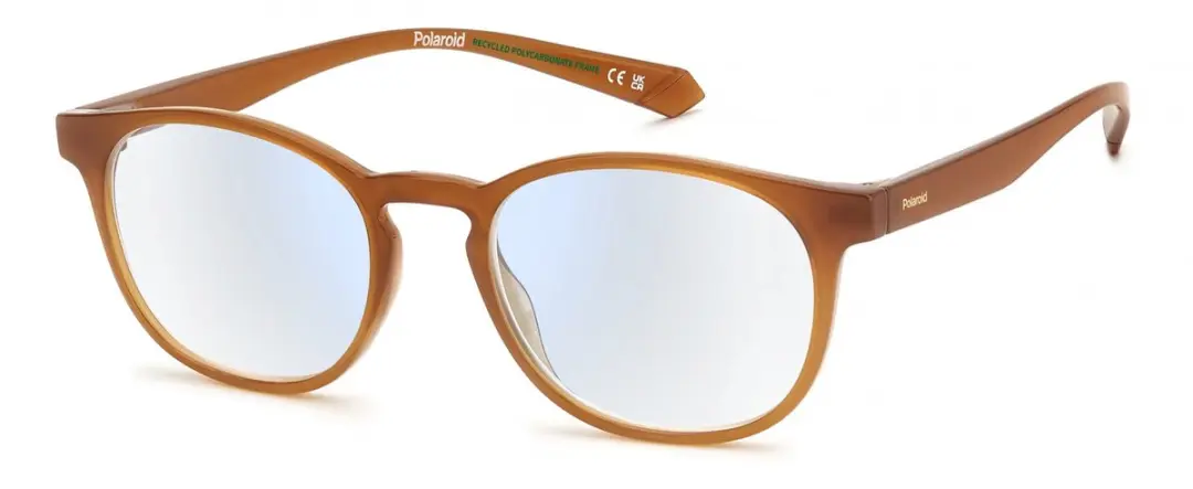 Polaroid PLD 0037/R/BB Ochre 51/19/155 UNISEX + 1.5 Leesbril