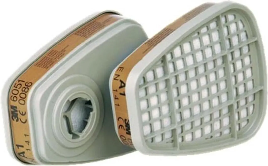 3M Gas- en dampfilter A1 per paar