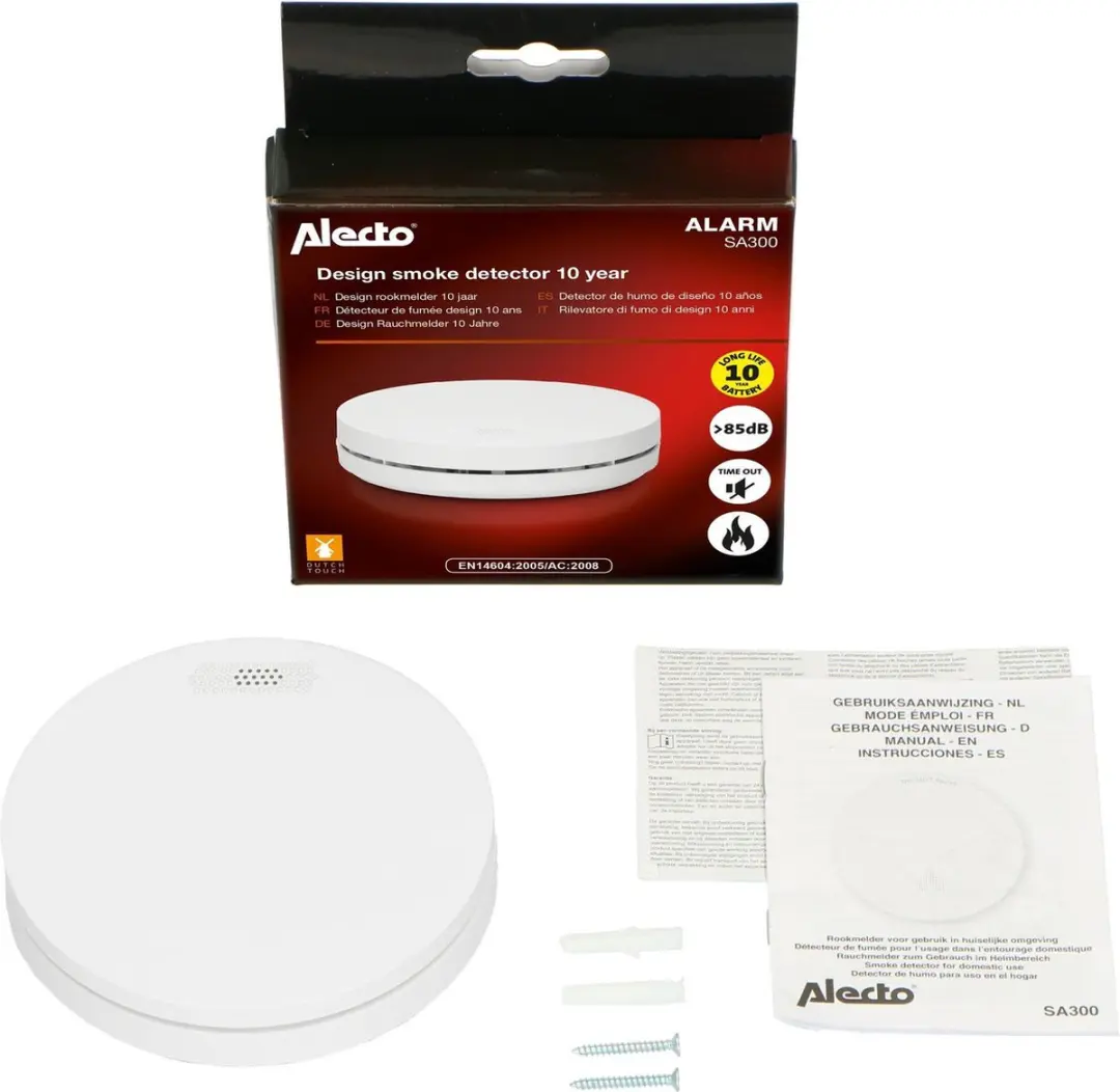 Alecto SA300 Rookmelder 10 Jaar - Wit